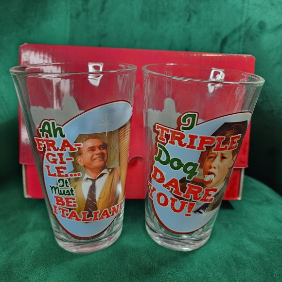 A Christmas Story Holiday Glassware - Picture 4 of 6